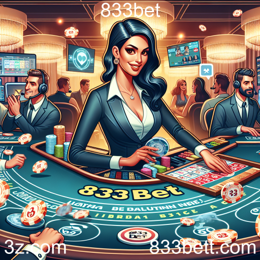 Descubra a Emoção do Cassino Ao Vivo na 833bet